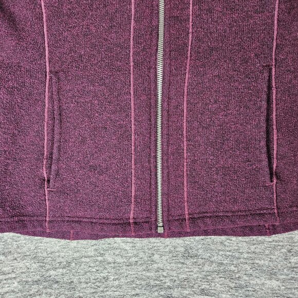 Kuhl Hoodie Womens Small Stella Hoody Jacket Fleece Zip Up Outdoors Purple - Picture 4 of 13